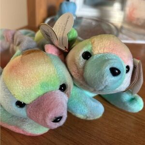 Sammy TY Beanie Baby (Retired) 1998 Mint Condition RARE Hologram Tag TAG ERRORS